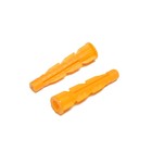 Дюбель ТУНДРА, универсальный, c бортиком, полипропиленовый, 6x37 мм, фасовка 50 шт - фото 24341889