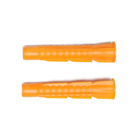 Дюбель ТУНДРА, универсальный, c бортиком, полипропиленовый, 12x71 мм, фасовка 50 шт - фото 24341902