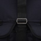 Рюкзак туристический, 55 л, отдел на шнурке, 4 наружных кармана, цвет чёрный - Фото 5