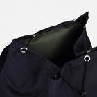 Рюкзак туристический, 55 л, отдел на шнурке, 4 наружных кармана, цвет чёрный - Фото 8
