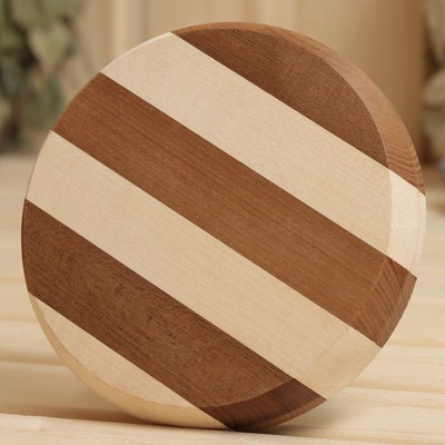 Вентиляционный клапан «Зебра», деревянный, d=95 мм, металлическое основание, «Добропаровъ»