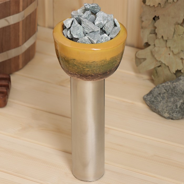 Увлажнитель для бани «Сердце сауны», 26×11×5.3 см - Фото 1