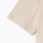 Футболка детская укороченная KAFTAN "Сердечки", р. 32 (110-116 см), бежевый 9596893 - фото 14198764