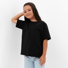 Футболка детская KAFTAN "Basic line", р. 30 (98-104 см), черный - фото 805633256
