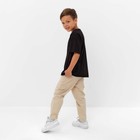 Футболка детская KAFTAN "Basic line", р. 30 (98-104 см), черный - фото 805633248