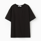 Футболка детская KAFTAN "Basic line", р. 34 (122-128 см), черный - фото 807382161 Футболка детская KAFTAN "Basic line", р. 34 (122-128 см), черный - фото 807382161