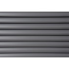 Жалюзи пластиковые 180х160 см, цвет тёмно-серый - Фото 5