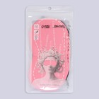 Маска для сна с гелевым вкладышем «Мой выбор», 19 × 10 см, резинка одинарная, цвет розовый - Фото 8