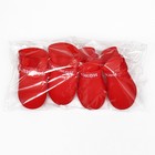 Сапоги резиновые Пижон, набор 4 шт, р-р XL, красные - фото 6965765