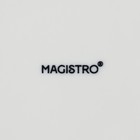 Салатник Magistro «Сюита», 800 мл, d=20,5см, фарфор, белый 9335895 - фото 473437