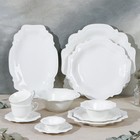 Салатник Magistro «Сюита», 800 мл, d=20.5 см, фарфор, белый - Фото 7