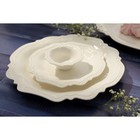 Салатник фарфоровый Magistro «Сюита», 80 мл, d=10,5 см, цвет белый - Фото 9