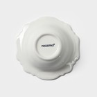 Салатник фарфоровый Magistro «Сюита», 80 мл, d=10,5 см, цвет белый - Фото 5