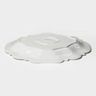 Блюдо Magistro «Сюита», d=35.8 см, фарфор, белое - Фото 4