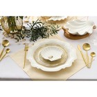 Блюдо Magistro «Сюита», d=30.5 см, фарфор, белое - Фото 8