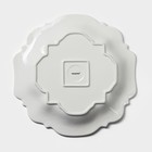 Блюдо фарфоровое Magistro «Сюита», d=30,5 см, цвет белый - Фото 5