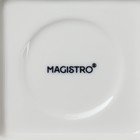 Блюдо фарфоровое Magistro «Сюита», d=30,5 см, цвет белый - фото 4383211