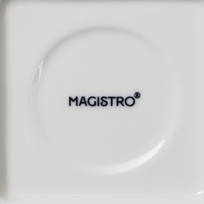 Блюдо Magistro «Сюита», d=30.5 см, фарфор, белое