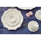 Пирожковая тарелка Magistro «Сюита», d=21 см, фарфор, белая - Фото 8