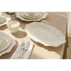 Блюдо Magistro «Сюита», 35.5×23.5 см, овальное, фарфор, белое - Фото 10