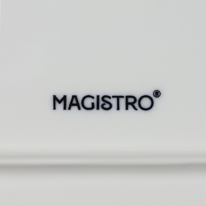 Блюдо Magistro «Бланш», d=32 см, фарфор, белое - фото 114051235 Блюдо Magistro «Бланш», d=32 см, фарфор, белое - фото 114051235