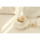 Блюдце фарфоровое Magistro «Сюита», d=15.6 см, цвет белый - Фото 8