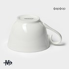 Кружка Magistro «Сюита», 250 мл, фарфор, белая - Фото 3