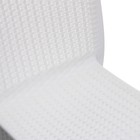 Стул садовый "Дербент", 57 х 57 х 87 см, белый - фото 24399186