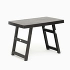 Кофейный столик "Катлан" 53 х 78 х 57 см, темно-коричневый - фото 10606819
