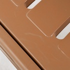 Шезлонг «Модерн» 187×63×43 см, коричневый - Фото 13