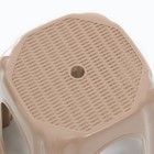 Табурет садовый "Ротанг" 38,5 х 38 х 44 см, коричневый - фото 24318807