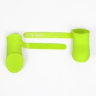 Сапоги резиновые для животных Пижон, набор 4 шт., р-р L (подошва 5.7×4.5 см), жёлтые - Фото 5