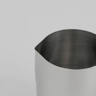 Молочник-Питчер из нержавеющей стали Доляна «Индия», 1 л, h=12 см - Фото 3