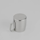 Молочник-питчер Доляна «Индия», 650 мл, h=10.3 см, нержавеющая сталь - Фото 6