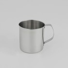 Кружка Доляна «Индия», 500 мл, d=9 см, нержавеющая сталь - Фото 2