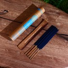 Благовония «Organic. Чакры», аромапалочки, Вишудха, набор 30 шт., с подставкой - Фото 1