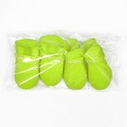 Сапоги резиновые для животных Пижон, набор 4 шт., р-р S (подошва 4×3 см), жёлтые - Фото 6