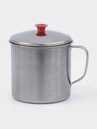 Кружка «Вестерн», 620 мл, с крышкой, нержавеющая сталь, хромированная - Фото 1