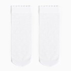 Носки для девочек с сердечками CE LOLA, цвет белый (bianco), размер 22-24 - Фото 2