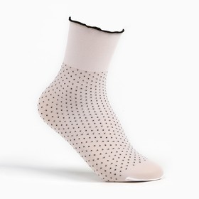 Носки для девочек с точками CE POINT, цвет белый (bianco), размер 20-22