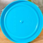 Контейнер Aban, 420 мл, с крышкой, стекло, голубой - Фото 5