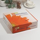 Блинница с крышкой «Лоретта», черно-белая с золотом, d=26,5 см - фото 24712998