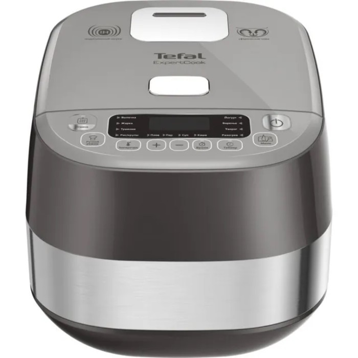 Мультиварка Tefal RK802B32, 1200 Вт, 5 л, 14 программ, антипригарное покрытие, серая - фото 51341159