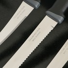 Набор кухонных ножей TRAMONTINA Felice, 3 шт, цвет черный - фото 4383623