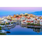 Холст с красками 30 × 40 см, по номерам, 20 цв. «Вечерний остров Крит» - фото 10608280