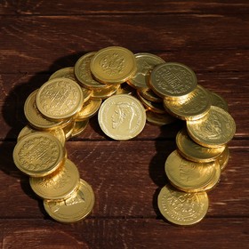 Шоколадные монеты в банке «Старинные монеты», 6 г