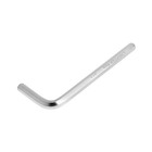 Ключ имбусовый Сибртех 12333, HEX, 45x, закаленный, никель, 6 мм - фото 42763665