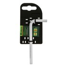 Ключ имбусовый Сибртех 12333, HEX, 45x, закаленный, никель, 6 мм - фото 42763666