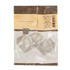 Набор комплектующих «Идеал», к плинтусу для столешницы, цвет светло-серый глянцевый - Фото 4