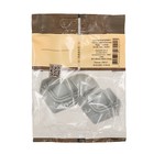 Набор комплектующих «Идеал», к плинтусу для столешницы, металлик серебристый глянцевый - Фото 4